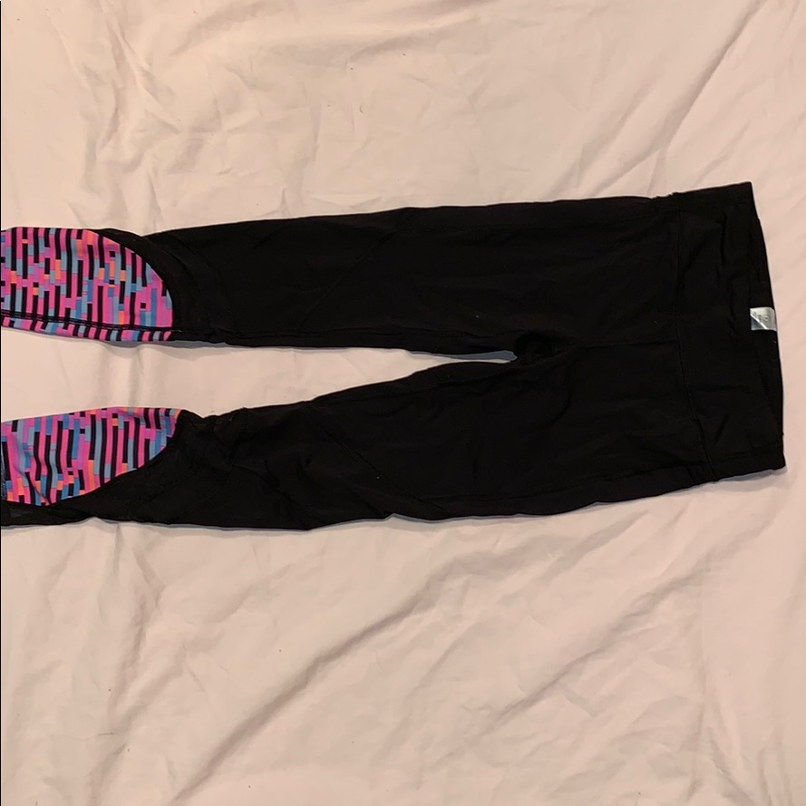 Black Mesh Ivivva Leggings